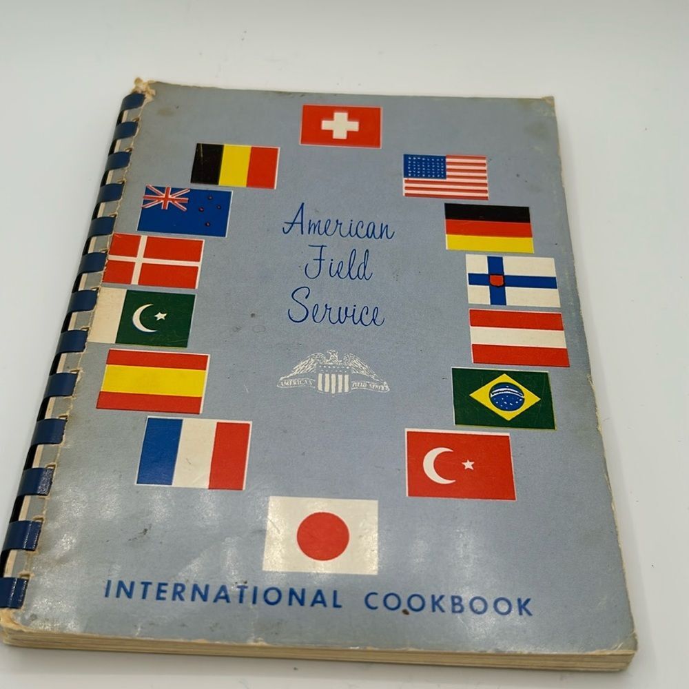 Mid-century American Field Service International Cookbook